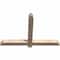 Ekena Millwork Eugene Smooth Timber Gable Bracket, Douglas Fir, 48"W x 32"H x 3 1/2"D x 3 1/2"F, 16/12 Pitch GBW048X32X0404EUG00SDF - alternate 5